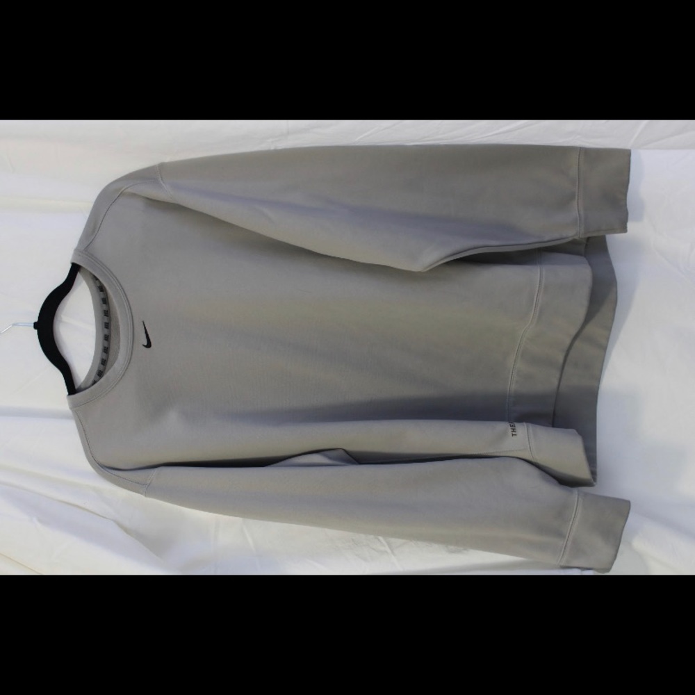 Gray Nike oversized vintage crewneck
